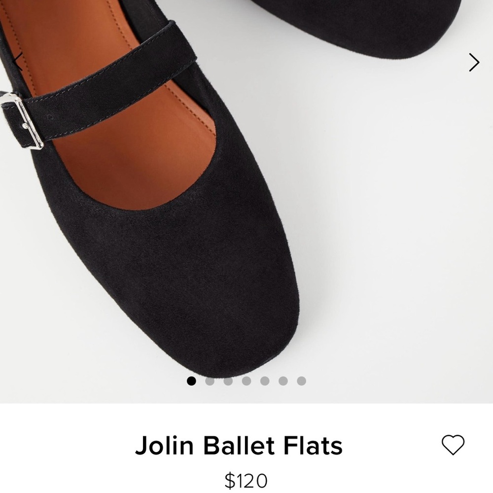 Vagabond Jolin Ballet Flats in Black